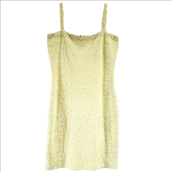 st john gold dress 1980s St John Evening Long Black Knit Formal Dress with Gold Sequin De –  Style & Salvage